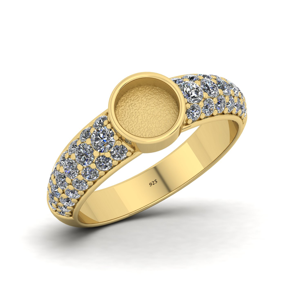 All Kinds of 925 sterling silver jewelry blank settings – A1 Silver Hub