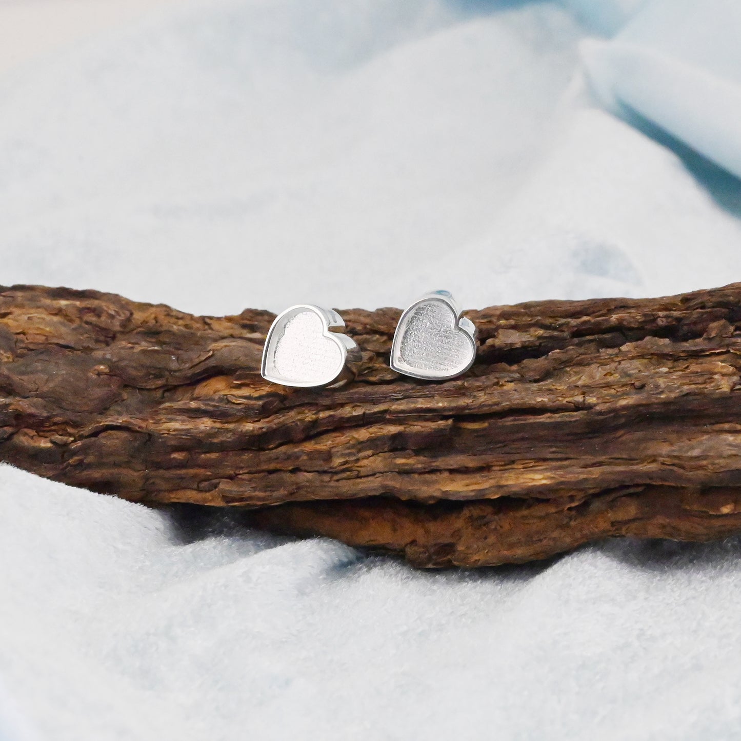 925 Sterling Silver Sliding Beads Pandora Charm With Heart Bezel, Charm For Pandora Bracelet, Beads For Resin Work, Keepsake Beads For Jewelry