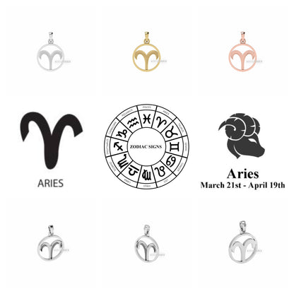 925 Sterling Silver Zodiac Horoscope Astrological Signs Blank Bezel Pendant, Good for Resin & Ashes Work, Keepsake/Breastmilk DIY Crafts