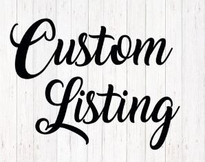 Custom Listing #Angela