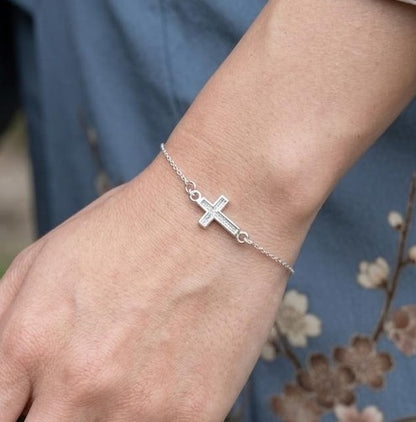 925 Sterling Silver Criss Cross Blank Bezel Cable Chain Bracelet Setting with Lobster Clasp, Good for Resin & Ashes, Keepsake/Breastmilk DIY
