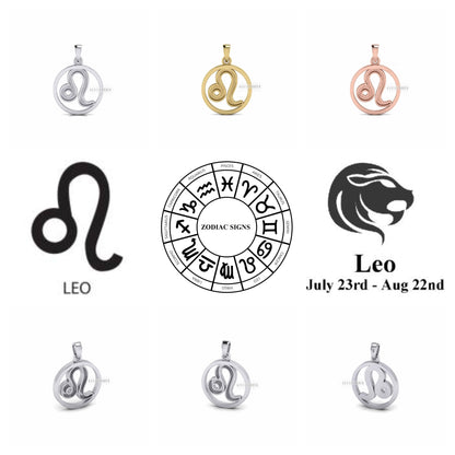 925 Sterling Silver Zodiac Horoscope Astrological Signs Blank Bezel Pendant, Good for Resin & Ashes Work, Keepsake/Breastmilk DIY Crafts