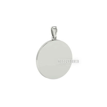 925 Sterling Silver Tree of Mother's Love with Her Child Pendant Setting, For Pour Resin Works, Breastmilk DIY, Keepsake Memorial Jewellery