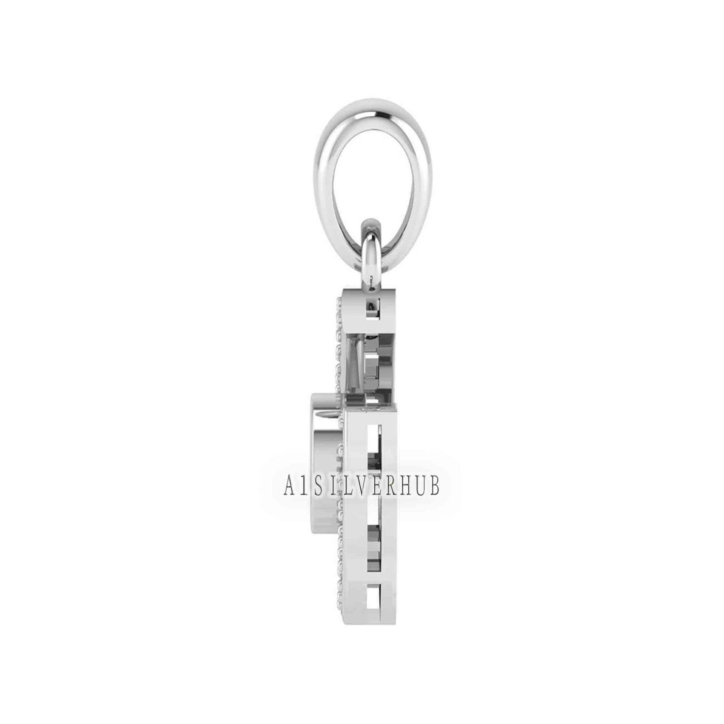 925 Sterling Silver, Horseshoe Pendant, Round 5mm Blank Bezel Setting, Good for Pour Resin & Ashes Work, Breastmilk/Keepsake DIY, Good Luck