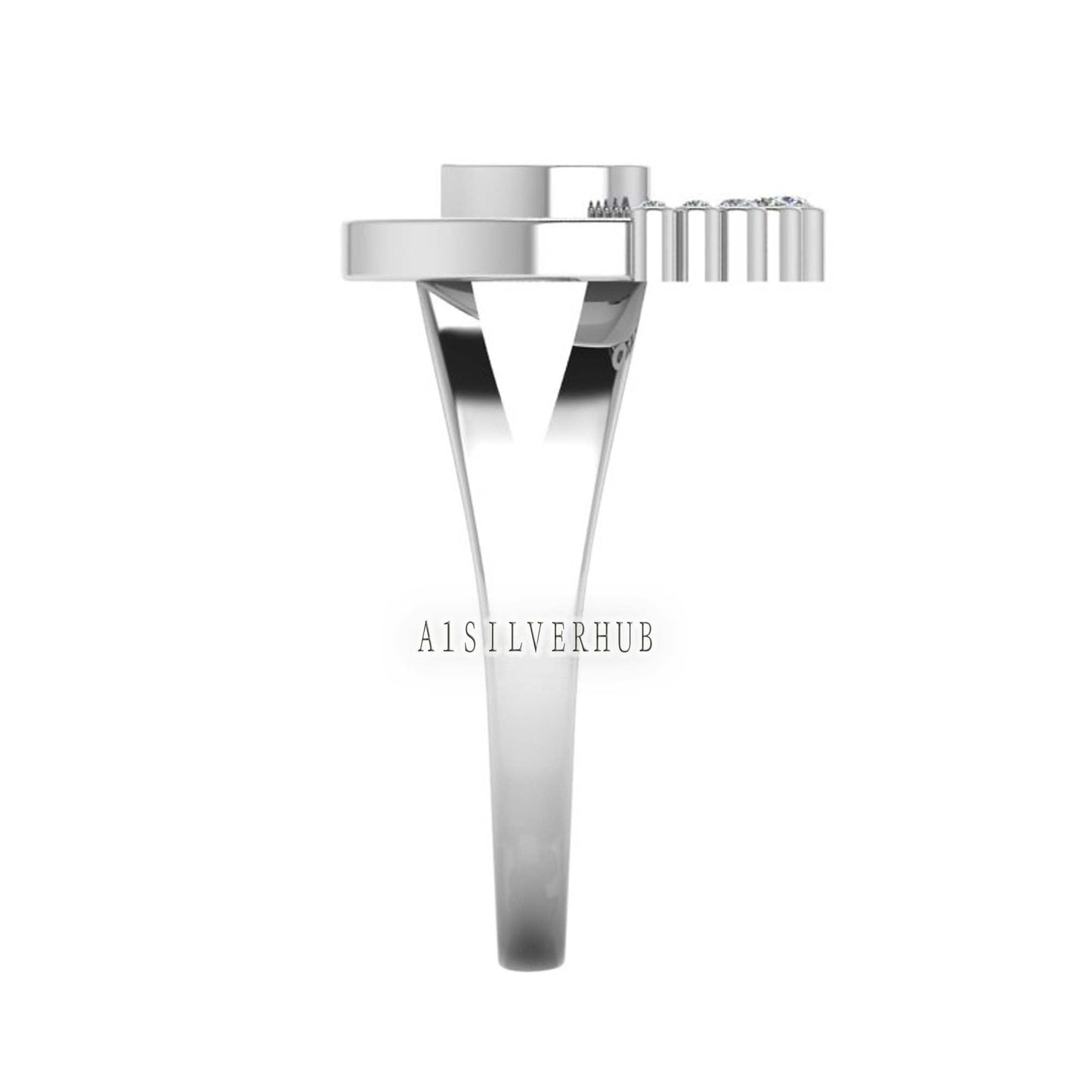 925 Sterling Silver Baby Foot Heart Blank Bezel Ring Setting, Good For Pour Resin Work, Keepsake/Breastmilk DIY, Memorial Jewelry Crafts