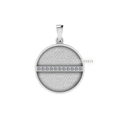 925 Sterling Solid Silver Horizon Blank Bezel Half Round Pendant, Good for Resin & Ashes Work, Keepsake/Breastmilk DIY, Memorial DIY Crafts