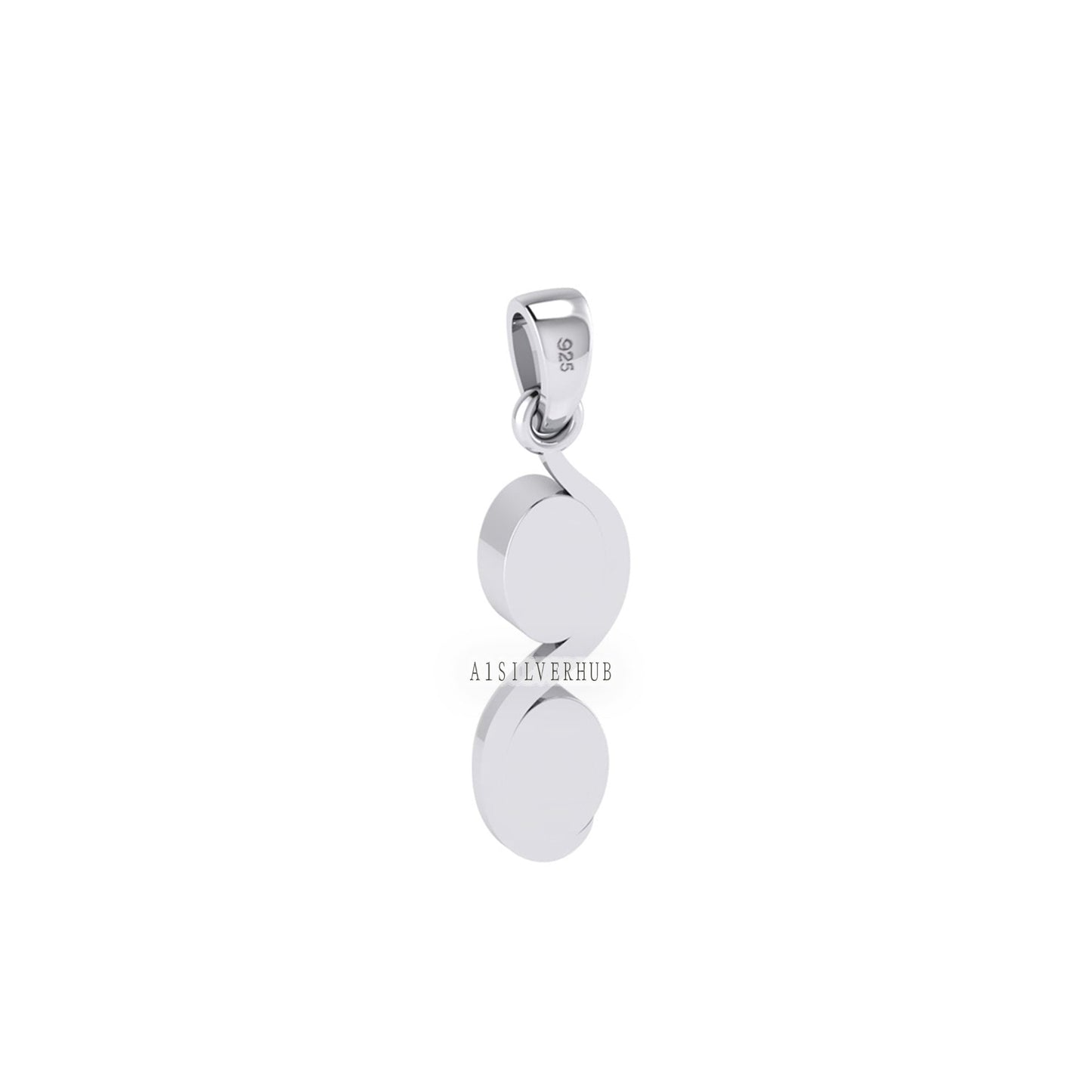 925 Sterling Silver Blank Bezel Oval 5x3mm Pendant Settings, Good for Resin & Ashes Work, Keepsake Breast Milk, Memorial Jewelry DIY Crafts